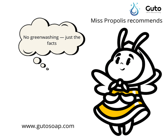 רשימת הרכיבים הירוקה שלנו - GUTO SOAP COMPANY